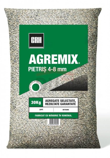 AGREMIX Pietris sortat 4-8mm 30kg Marca: CRH